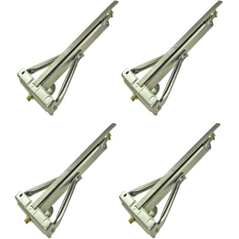 4er Set Kurbelstütze Ausdrehstütze Wohnwagenstütze Anhängerstütze 47 cm