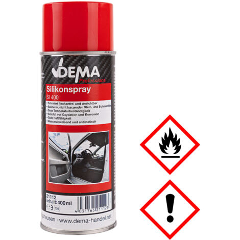 Silikonspray 400 ml Cockpitspray Kunststoffpflege Gummi Pflege Spray Profi (1/4)