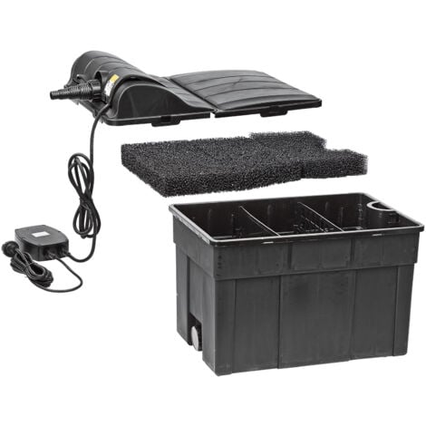 Teichfilter TF12000 Teichfilteranlage 18 Watt UVC Durchlauffilter für