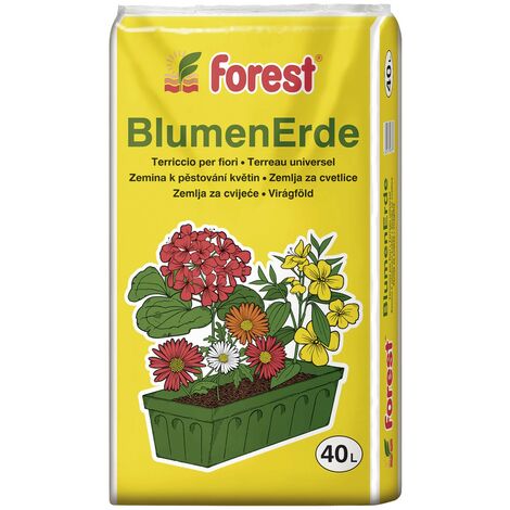 Forest Blumenerde 40 Liter Sack Gartenerde Erde aus Bayern