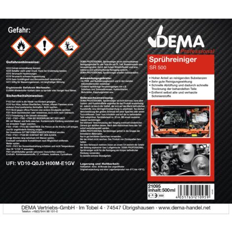Sprühreiniger PROFESSIONAL S Dose 500ml Allzweckreiniger Universalreiniger