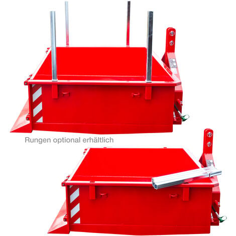 Heckcontainer Heck-Mulde Kipp Erntegerät 120cm 1200S mechanisch