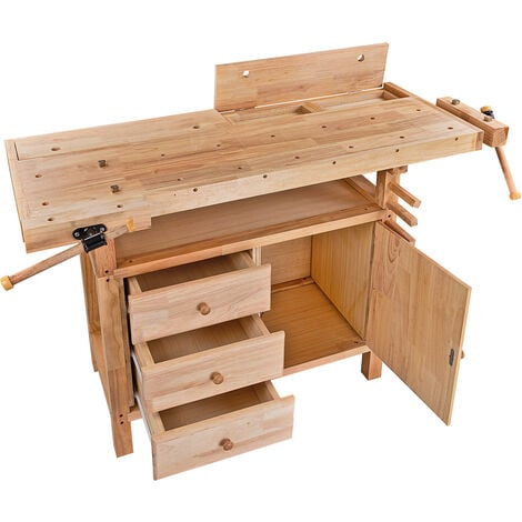 Holz Hobelbank Werkbank Werktisch Arbeitstisch Werkstatt Tisch
