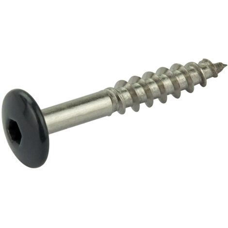 Fassadenschrauben 5,5x35 mm Edelstahl Bauschrauben 100 Stk.