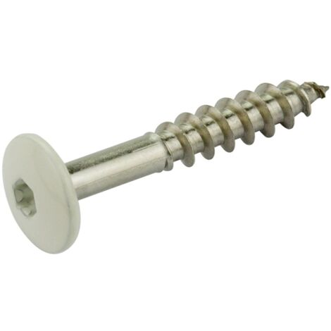 Fassadenschrauben 5,5x35 mm Edelstahl Bauschrauben 100 Stk.