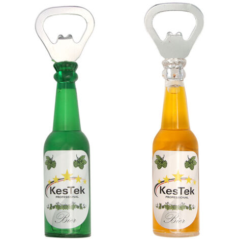 Kestek Flaschenöffner Bierflasche Öffner Flasche mit Magnet grün oder gelb