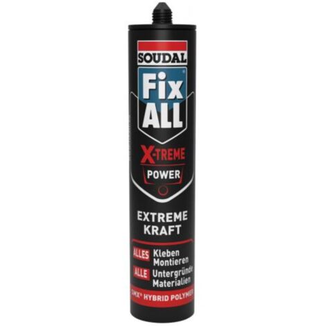Soudal Fix All X-treme Express 290 ml Montagekleber Klebstoff Universal-Kleber