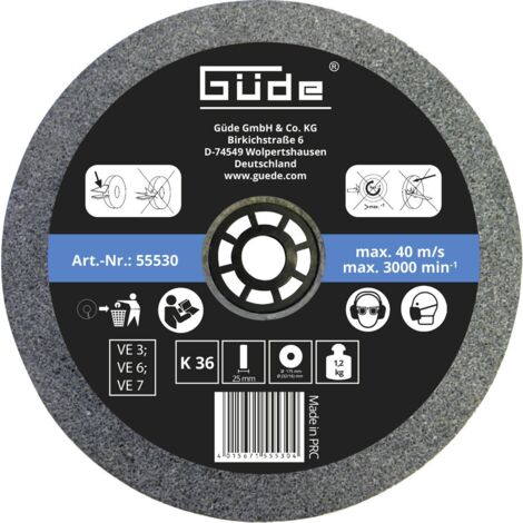 Güde Schleifscheibe K 36 175 x 25 x 32 mm Doppelschleifer & Schärfgeräte