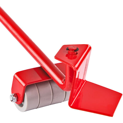 Dörner Helmer Transporthelfer Lifter (aus Stahl, Tragkraft 150 kg, Transporthilfe mit Kunststoff-Rollen, Möbelheber) 290670, Klein Dörner Helmer Transporthelfer Lifter (aus Stahl, Tragkraft 150 kg, Transporthilfe mit Kunststoff-Rollen, Möbelheber) 290670, Klein