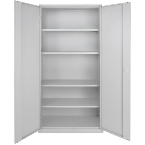 ADB Flügeltürschrank Werkzeugschrank Metallschrank Materialschrank 195x92x42cm