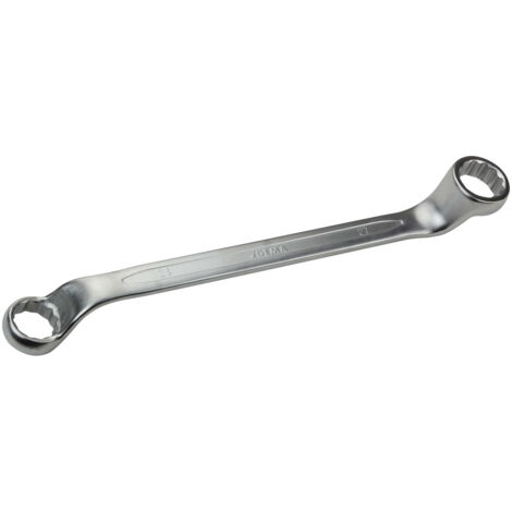 Doppel-Ringschlüssel tief gekröpft 75° 24x27 mm Ringschlüssel Schraubenschlüssel (1/2)