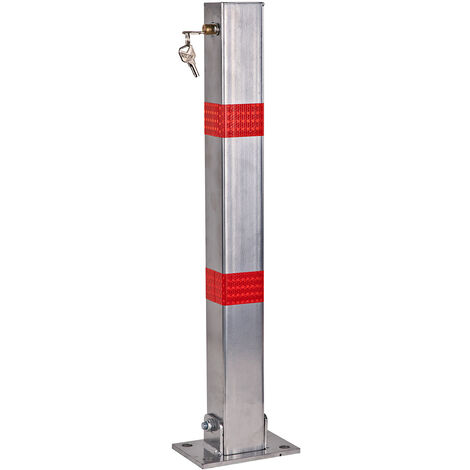 Parkplatzpfosten Parkplatzsperre Detroit Absperrpfosten manuell klappbar 70 cm