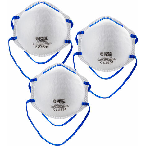Kestek Feinstaub Masken FFP2 3er Set ohne Ventil (1/5)