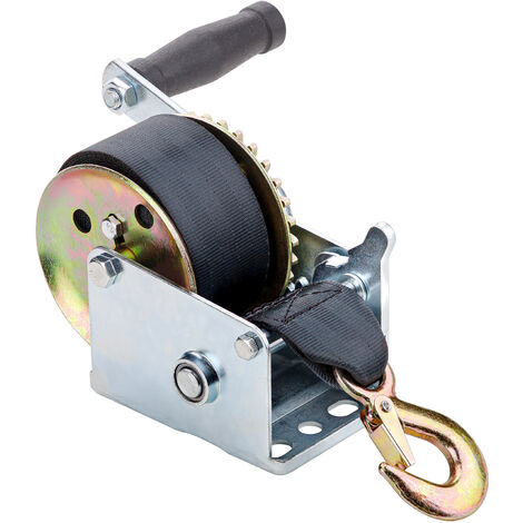 Verda Gurtwinde 1136 Kg – 10 M Band, 50 Mm Breite, Übersetzung 4:1 & 8:1, Für Boote & Werkstatt