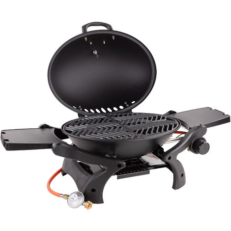 Tisch Gasgrill Calabria Gas Tischgrill Grill BBQ 3,5 kW Grillfläche 48x36 cm