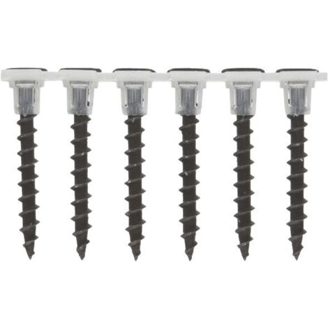 Güde Gipsplattenschrauben Magazinstreifen mit Grob-Einganggewinde 3,9x30 mm