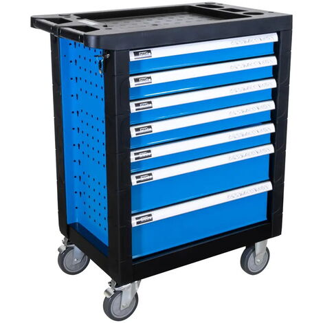 Güde Werkstattwagen GWSP 07 7 Schubladen 400 kg belastbar Zentralverriegelung