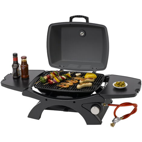 Tepro Tisch Gasgrill Tischgrill Grill Abington 3,2 kW Grillfläche ca. 47 x 35 cm