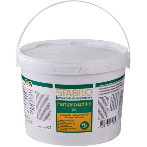 Stabilo Gebrauchsfertige Spachtelmasse 5kg Fertigspachtel Fugenspachtel