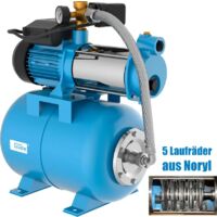 Güde Hauswasserwerk MP 120/5A 24 LT Gartenpumpe mit 24l Druckkessel