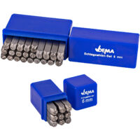 38 tlg 3mm Schlagzahlen Schlagstempel Schlagbuchstaben Metall Stanzen 