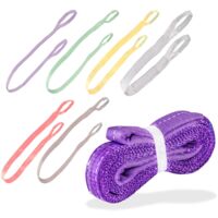 Hebeband 2t 1m Hebegurt Krangurt Hebeschlinge Rundschlinge Bergegurt Baumgurt 