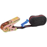 Kestek Ratschenzurrgurt einteilig 5 m x 25 mm 245 kg Spanngurt Ladungssicherung