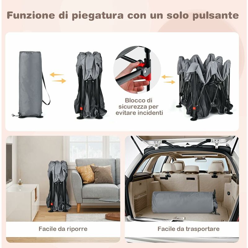 Box bambini 1.51.8m-Box bimbi, box per bambini, Recinto di Sicurezza  Protettiva per Bambini Centro