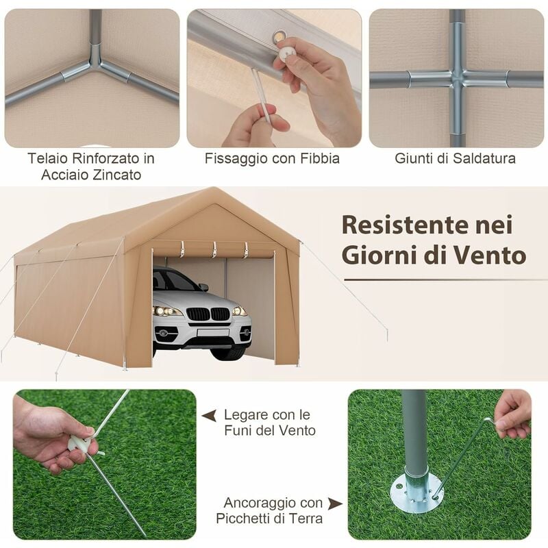 Gazebo per auto