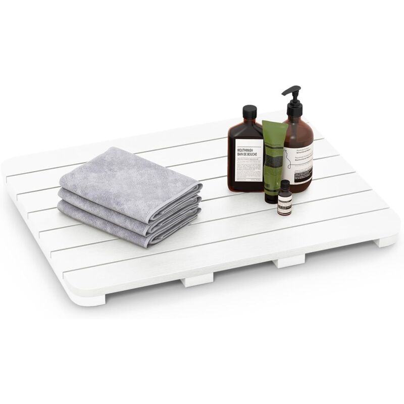SHUCHING Tappetino Vasca Antiscivolo 100x40 Cm – PVC, Design Faccina, Lavabile In Lavatrice, Per Bambini