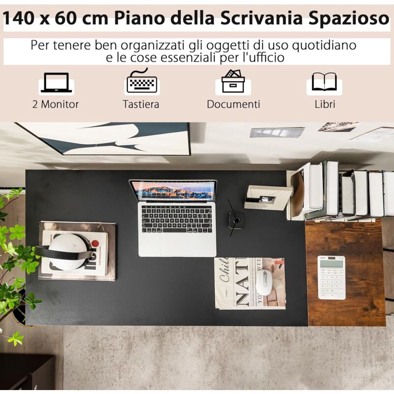 Lampada da scrivania a LED USB per monitor di computer, luce da lettura, 3 colori per ufficio