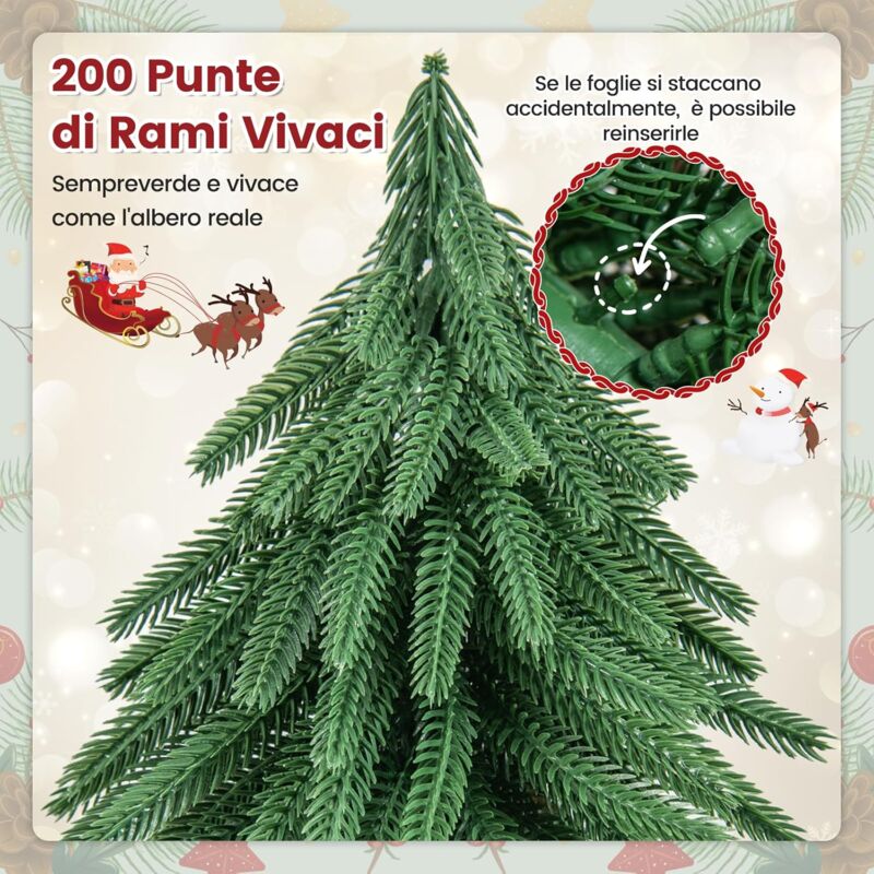 16pezzi 15cm Mini Albero di Natale Mini albero di Natale artificiale albero di Natale piccolo Decorazioni Natalizie Fai da Te Decorazione del Partito casa