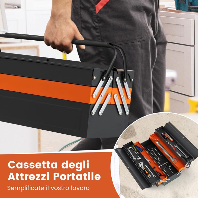 Scaffale Metallico 100x100x40 Cm Con 3 Ripiani - Capacità Di Carico 175 Kg Per Garage, Cantina O Officina - Foto 10