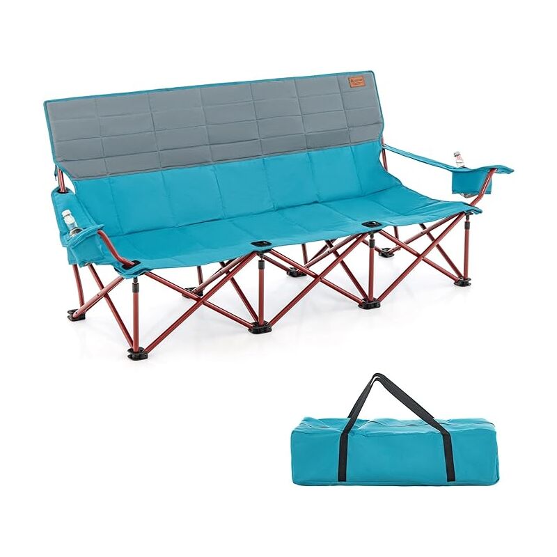 Sedia Pieghevole Bluey E Bingo Per Bambini - Con Portabicchieri E Borsa, Per Spiaggia E Giardino - Foto 8