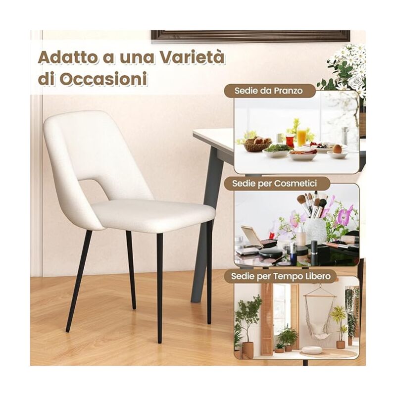 Set 2 poltrone in velluto nero con schienale intrecciato e gambe oro