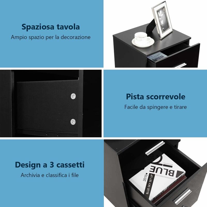 YTOOK Set 2 Serrature Di Sicurezza Per Frigorifero Con Password Digitale, Nere, Adesive, Per Bambini, Per Porte E Cassetti, Senza Fori
