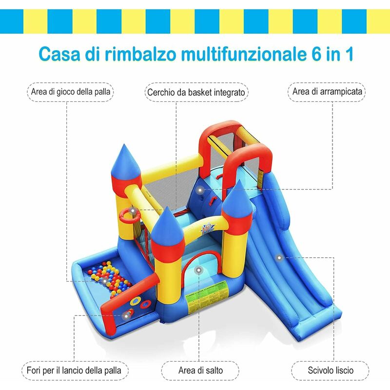 Set 6 Torce LED Ricaricabili Per Bambini, Con Portachiavi, USB, Colori Assortiti, Perfette Per Campeggio E Attività Outdoor - 3