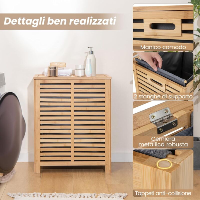 Cestino Della Spazzatura Con Segnaletica Online E Offline Fotografia - Foto 5