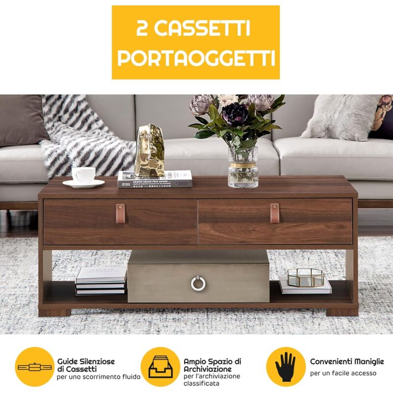 Parete Attrezzata Moderna Rovere | 172,5x33x157,5 Cm | Design Industriale | Per Soggiorno O Ufficio - Foto 6
