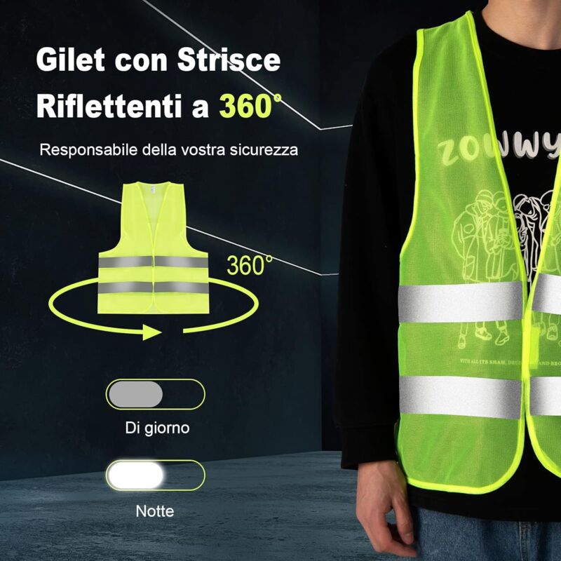 Set 42 coni traffico radiocomandati scala 1:14 riflettenti a righe