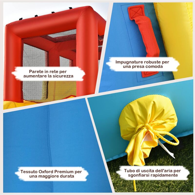 Noleggio Gonfiabile Spiderman pvc per bambini da 2 fino a 12 anni