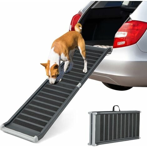 61.2 rampe pieghevoli per cani per camion auto SUV sedile posteriore  gradini scala per animali portatile - AliExpress