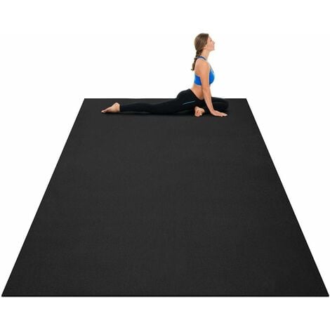 COSTWAY Tappetino Yoga Grande 183 x 122 CM, Tappetino Fitness Antiscivolo  Reversibile con Spessore 8 MM