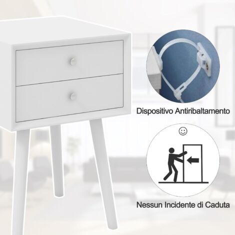 Tavolino In Acrilico A Forma Di C Comodino Multiuso In Acrilico Tavolini Da Scrivania Per Laptop Per Piccoli Spazi, Soggiorno, Camera Da Letto, Balcone E Ufficio ( Color : Transparent , Size