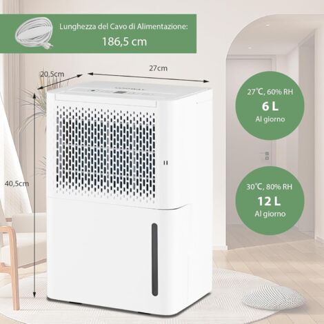 Deumidificatori per casa, 992,2 g, deumidificatore per bagno