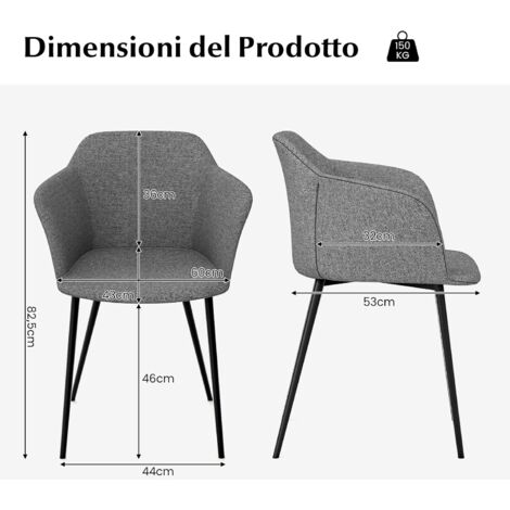 Set di 2 sedie da pranzo in ecopelle, sedia da Bar imbotta di metà secolo con gambe in legno massello per Pub Coffee Home, cucina  1503