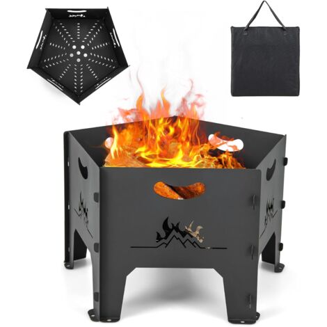 AUTOPkio Fornello Da Campeggio 3500W, Mini Portatile Stufa Da Campeggio Antivento Con Accensione Piezoelettrica, Fornellino A Gas Da Campeggio Per Outdoor Picnic Trekking - Foto 8