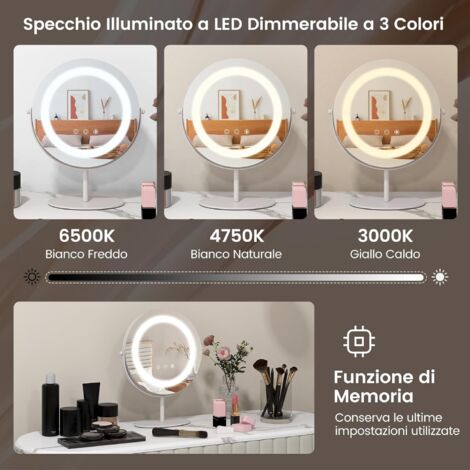 Specchio rotondo da parete GALILEO By Living Divani design Mario Ferrarini