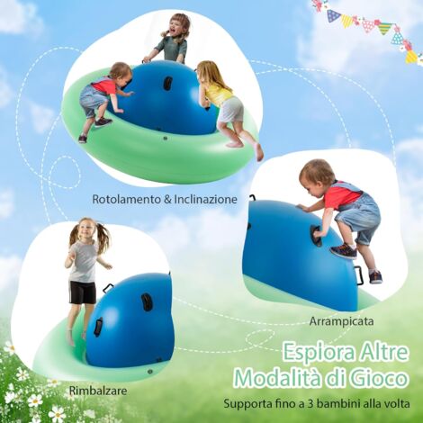 Tramoggia Spaziale Bouncy Classica – Giocattolo Per Bambini – Colore Arancione – Whitehouse Leisure