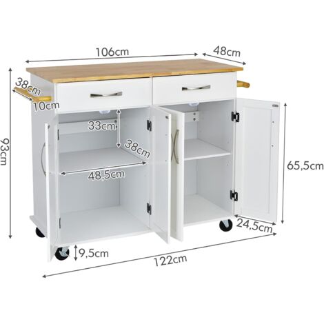 FABOMEI Carrello da bar dorato con ruote, carrello da portata con porta vino in vetro, a 3 ripiani, per cucina, casa, feste, sala da pranzo